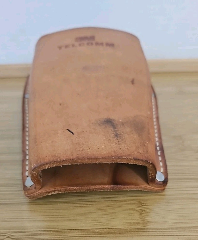 3M TELCOMM Leather Tool Holster Light Tan