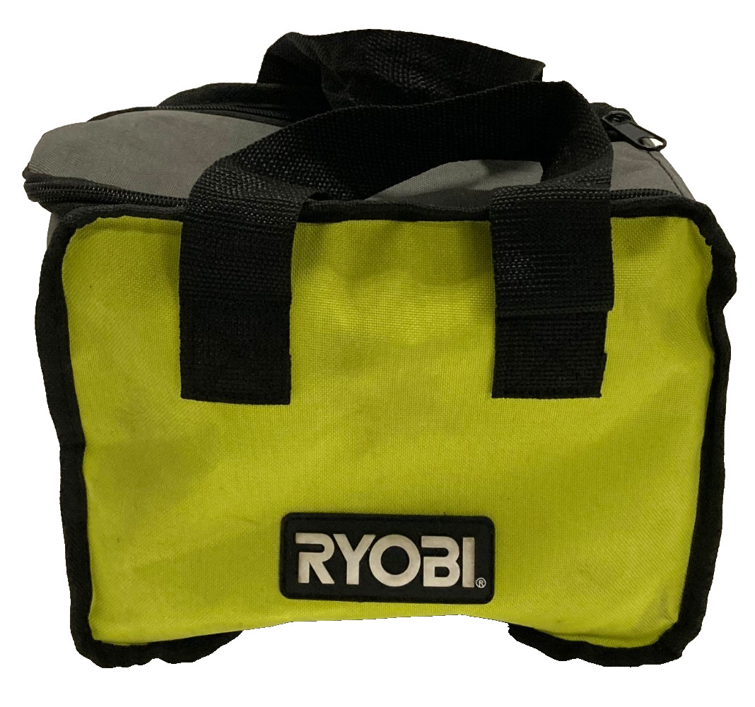 Ryobi Contractor Bag Polyester Fabric Tool Kit Bag 10.4″ X 6.29″ X 8.62″ Green