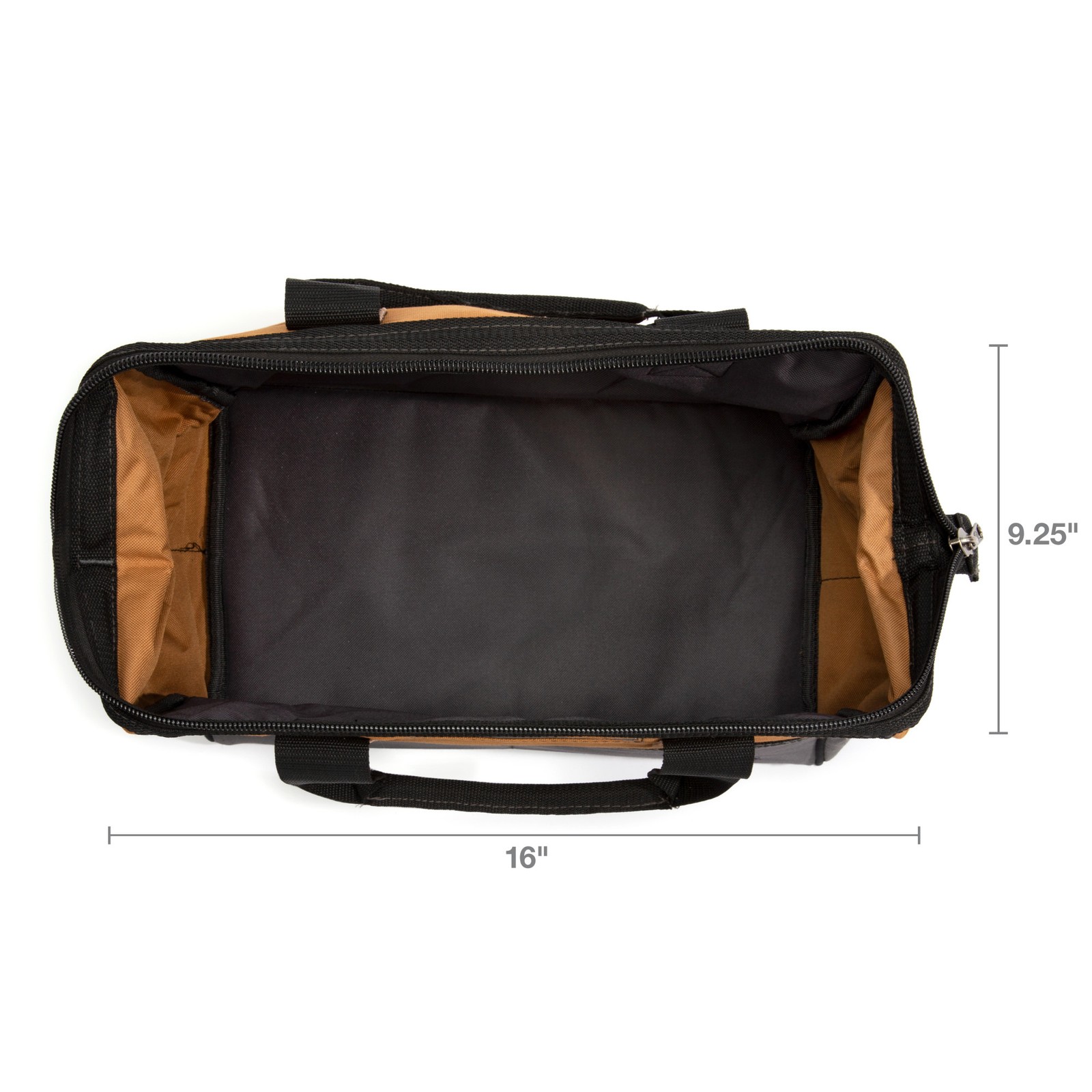 Work Tool Bag 16 inch Gray Tan Dickies 57031