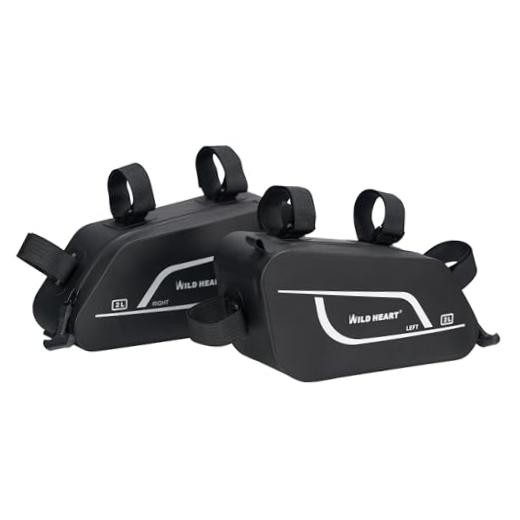 Motorcycle Waterproof Tool Bag With Airtight Zipper Compatible A Pair