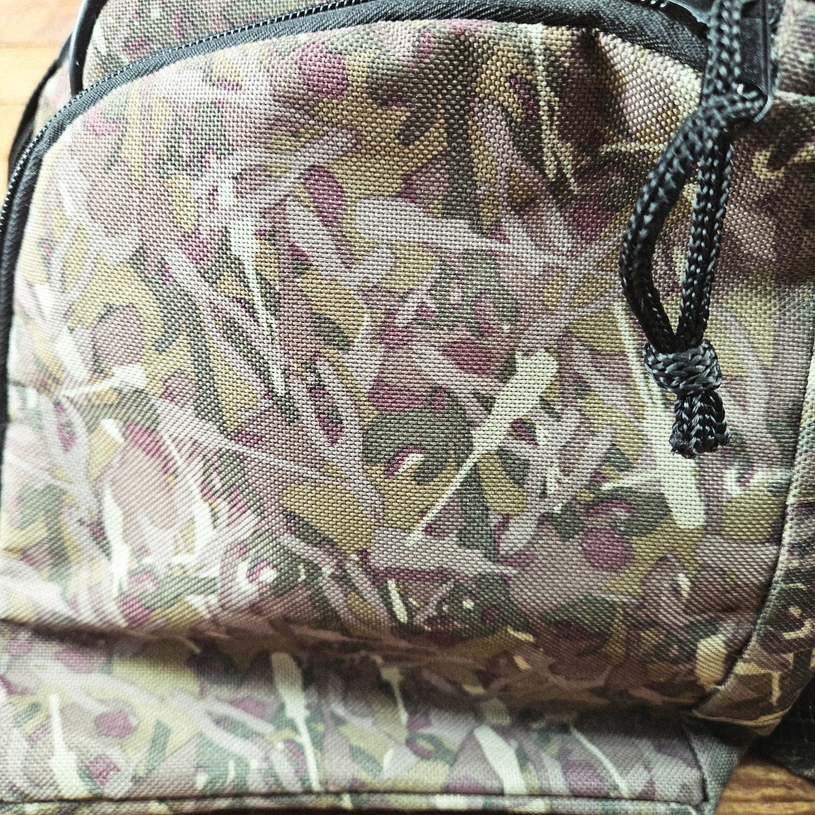 Vintage Snap-on tool Tool Camouflage Tool Bag w/Handles Zipper Closure Range Bag
