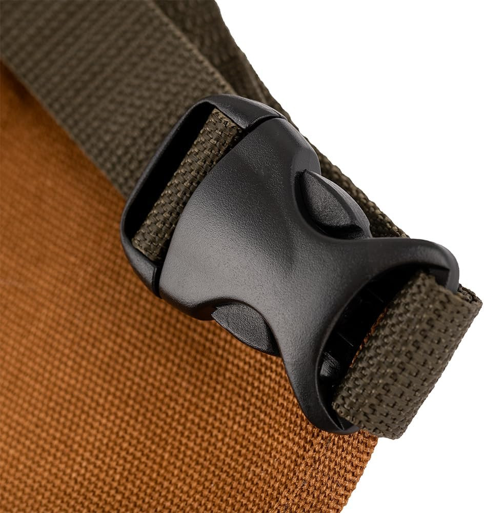 Mens Adjustable Tool Bag, Brown, 1- Pack US