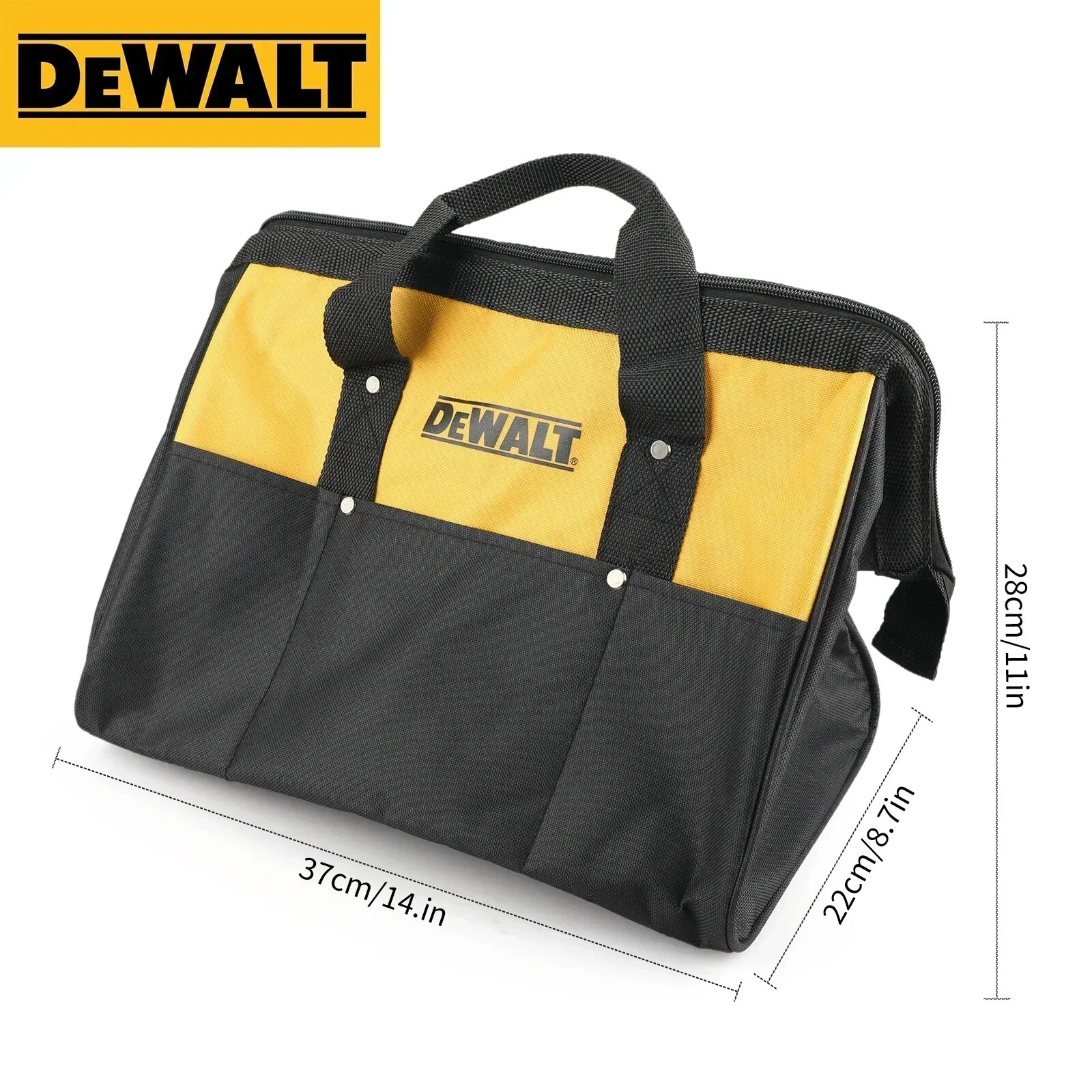 Dewalt Tool Bag / Case 14″ x 11″ x 8.7″ For 20V Drill, Battery, Pocket Rails