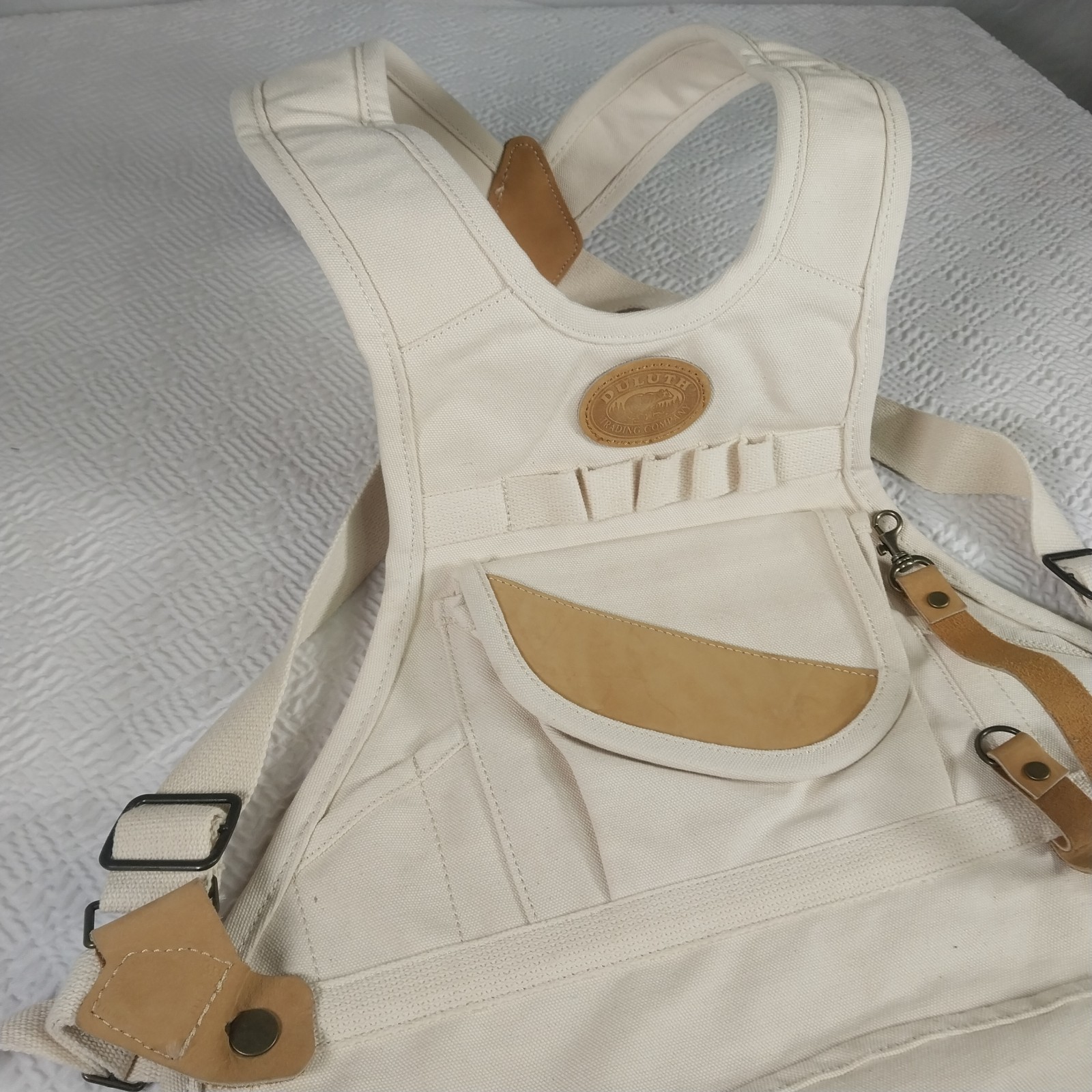 Duluth Trading Co Ultimate Handyman Bib Apron Adjustable Vest for Tools Nails