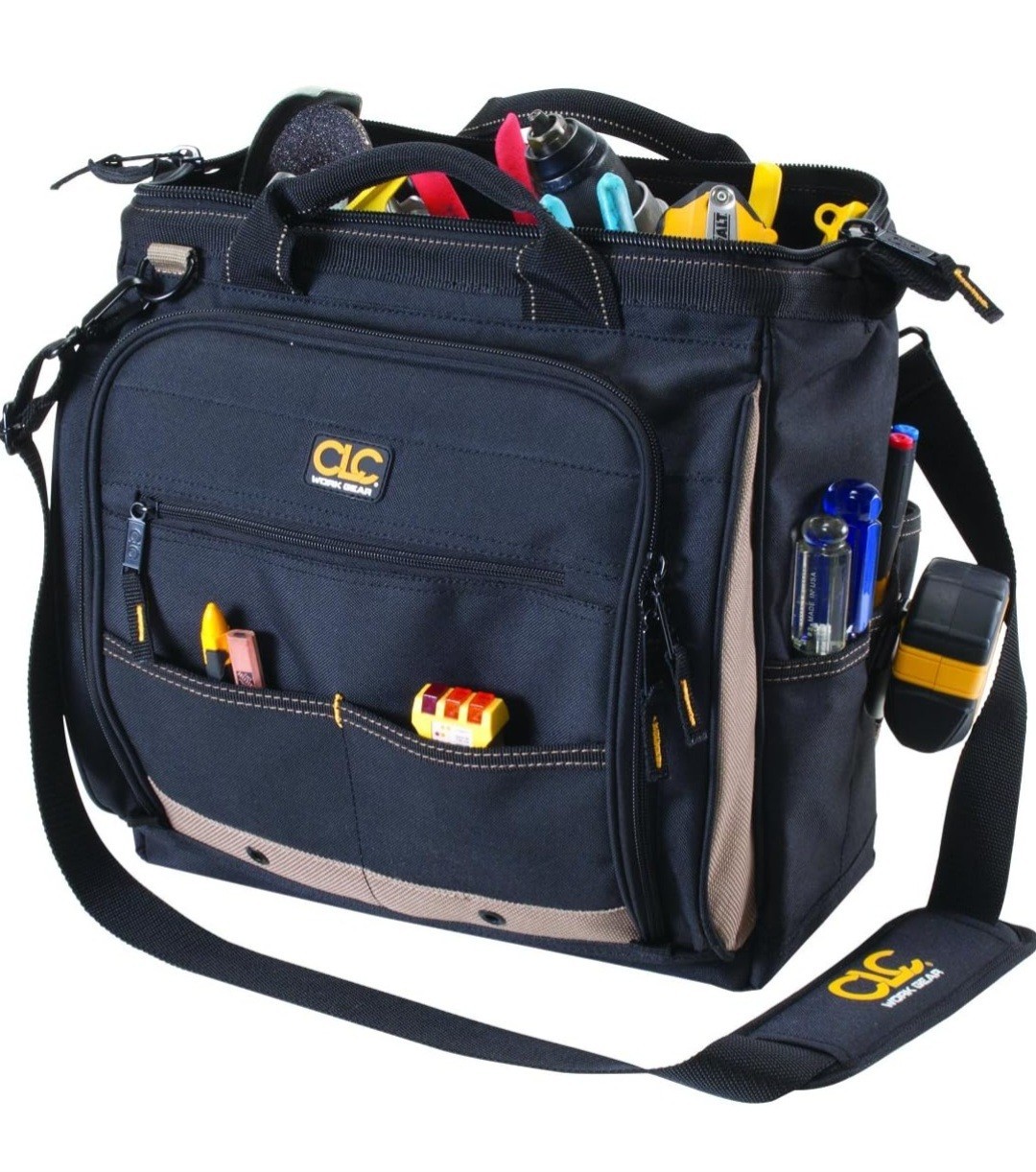 CLC Custom Leathercraft1537 Multi-Compartment Tool Carrier, 30 Pocket, 13 Inch