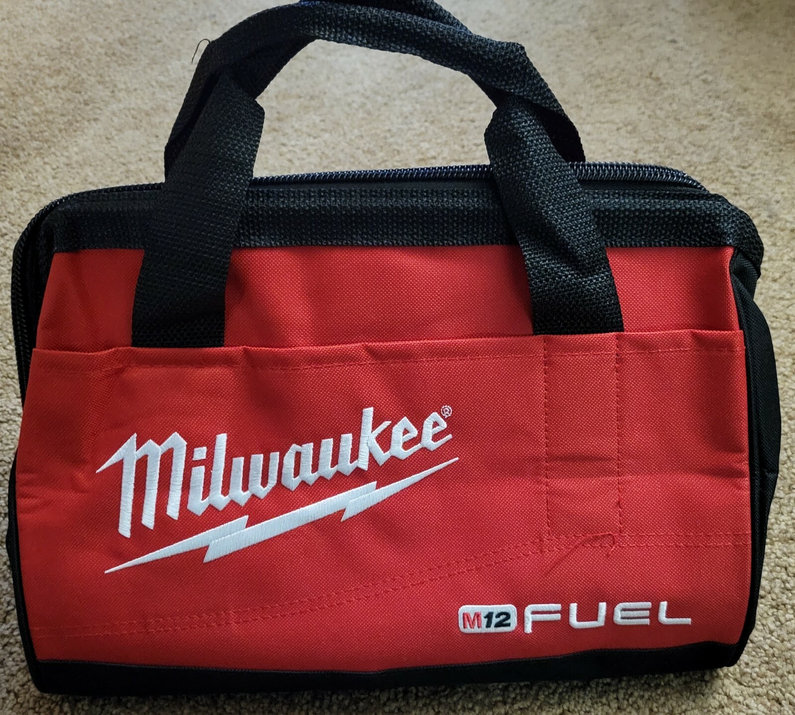 New Milwaukee FUEL M12 13″ Heavy Duty Contractors Tool Bag M18 13″ x 9″ x 10″