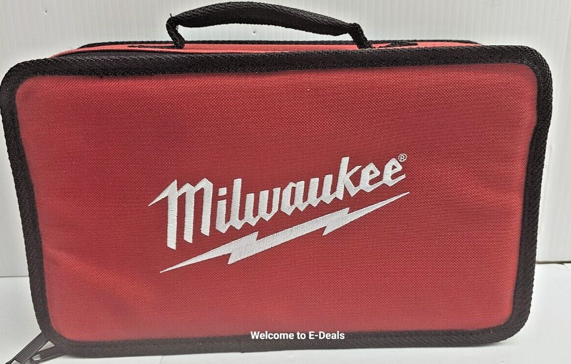 Milwaukee 11x7x3 Tool Storage Bag for 12-Volt Other Tools Zip Closure