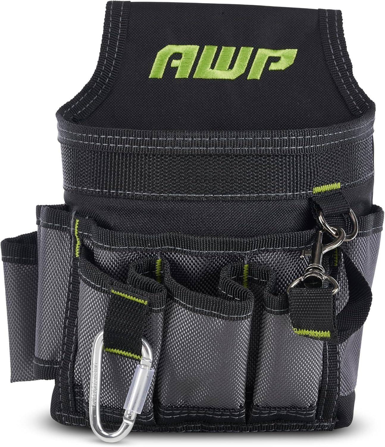 Ballistic Nylon Mini Tool Pouch Multi-Pocket Organizer for Electricians, Profess