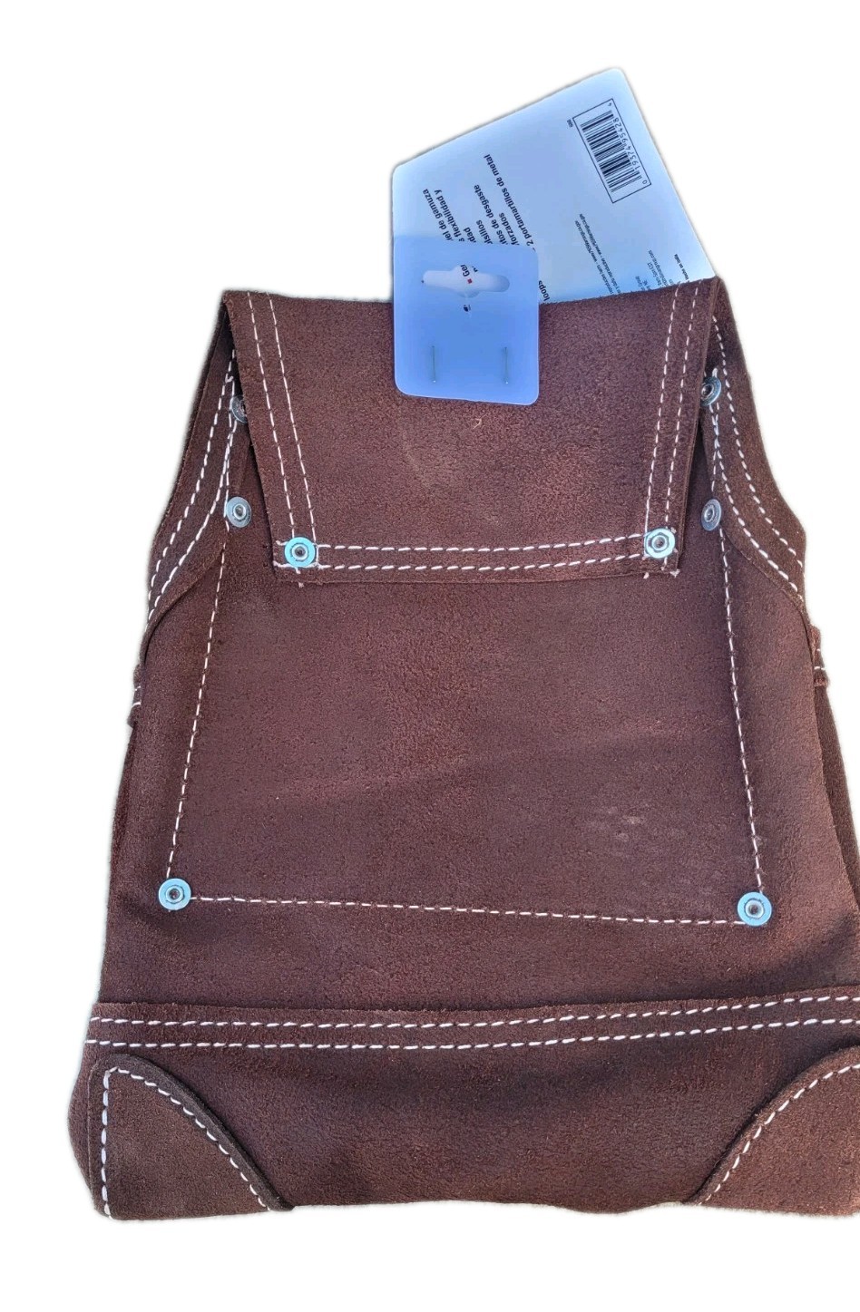 McGuire-Nicholas 10 Pocket Carpenter’s Pouch | Premium Leather Nail & Tool Bag