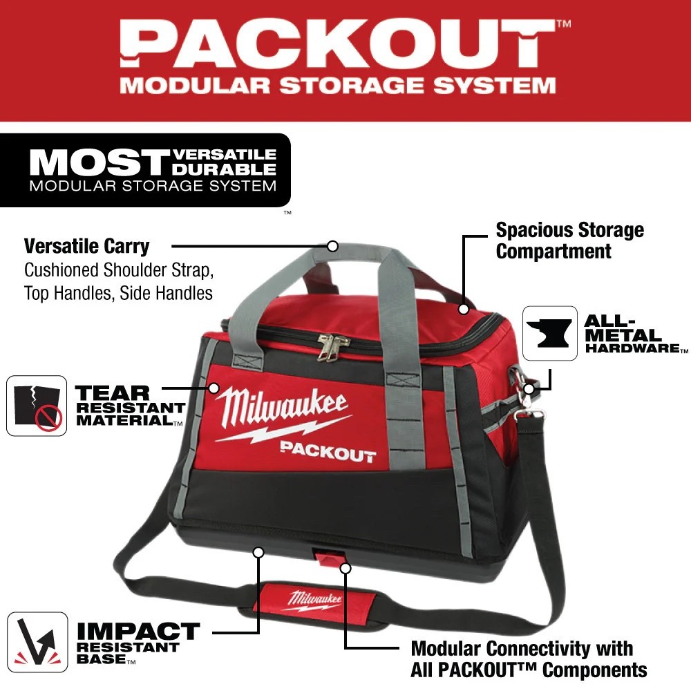 Milwaukee Tool 48-22-8322 20″ Packout Tool Bag