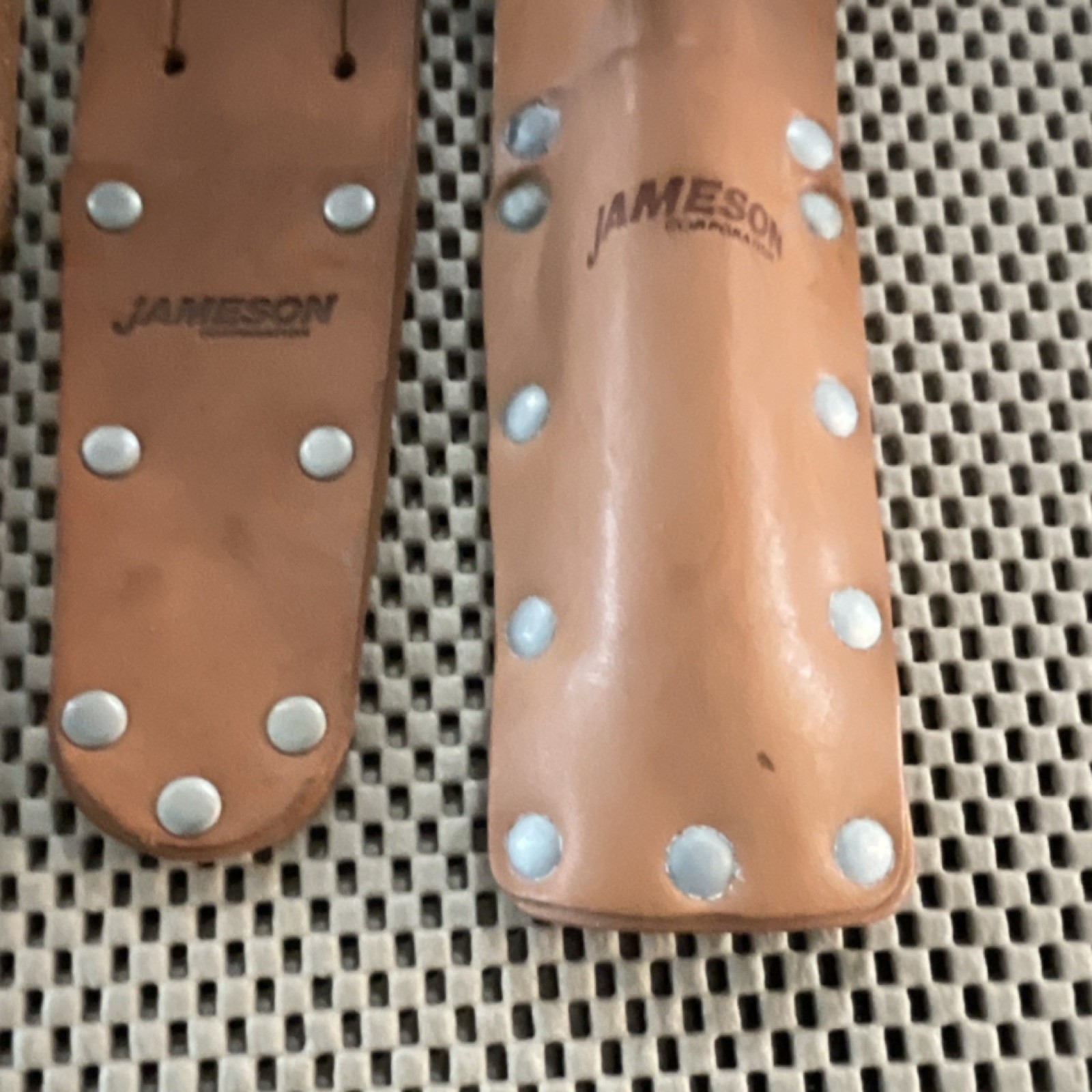 Jameson Leather Tool Holders Brown Model Jameson 3 Items Holder Set