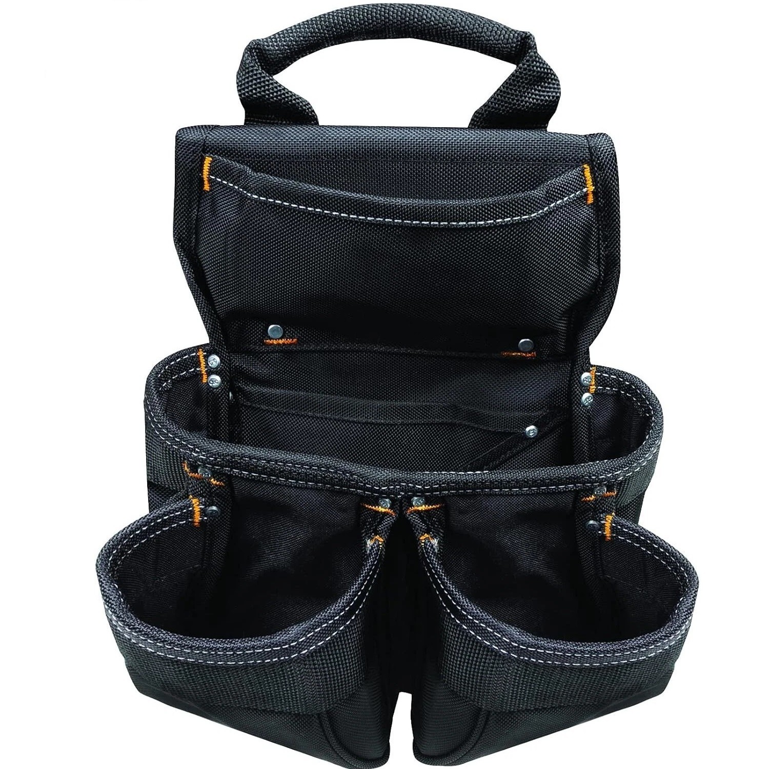 CLC 5605 Custom Leathercraft 5 Piece Framers Combo Tool Belt 18 Pockets Black