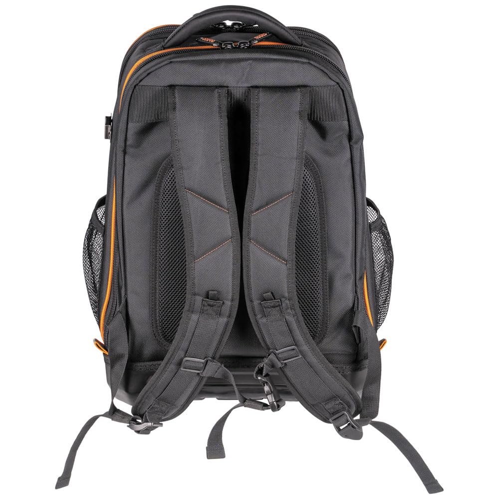 Klein Tools 62805BPTECH 28-Pocket Laptop Backpack Tool Bag, Tradesman Pro…