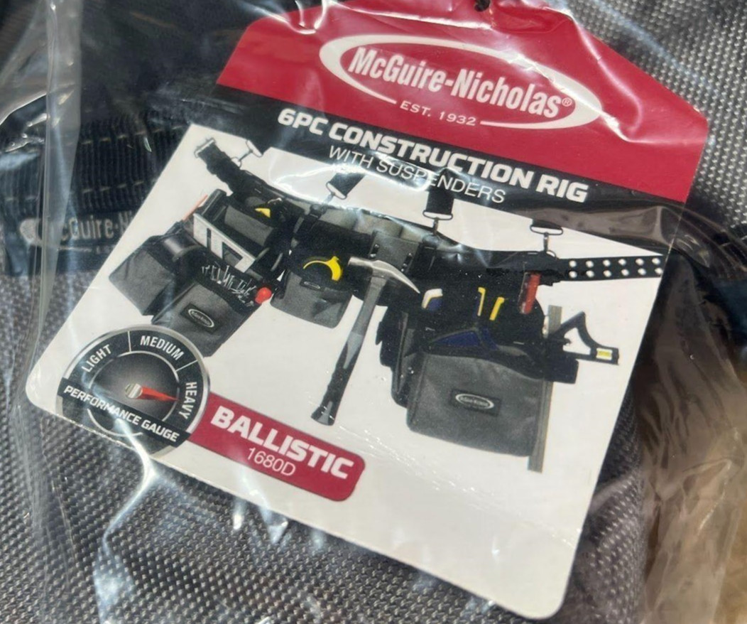 McGuire-Nicholas – 4RSP97040 Black Label Suspension Rig, BL-30299, Black/Grey