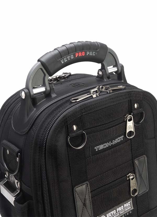 Veto Pro Pac Tech MCT Blackout-Buildout Tool Bag with Tool Panel and Meter Panel