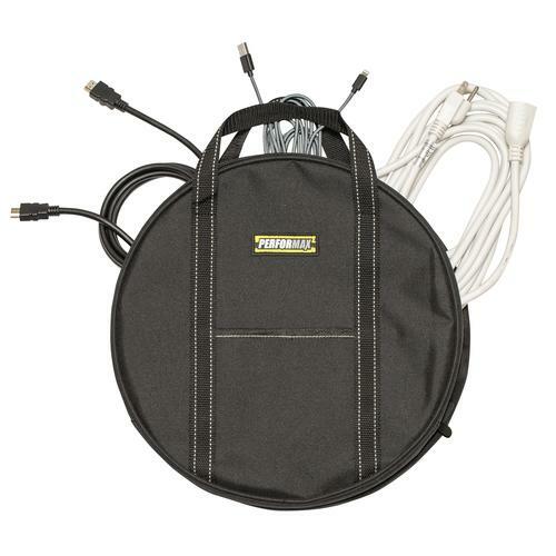 14″ Performax Jumper Cable Bag Pockets Easy Carry Handle Battery Power Cords Car