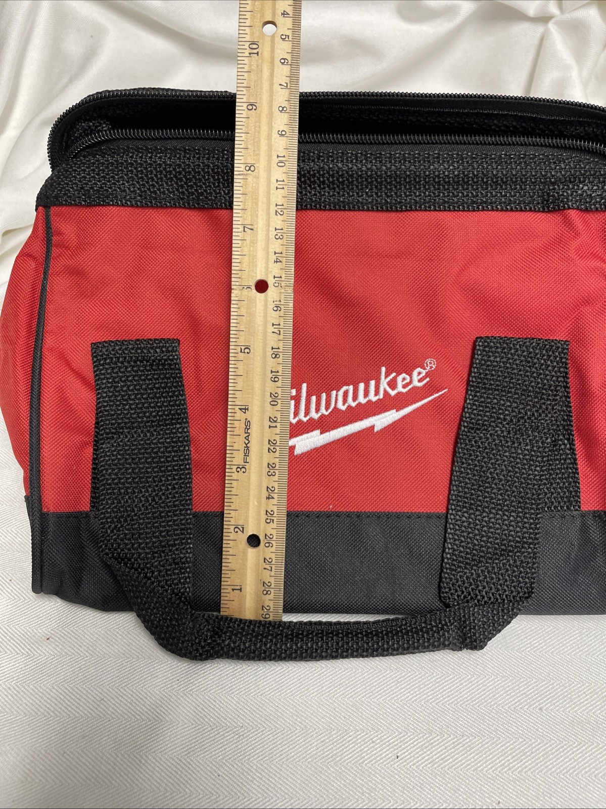 MILWAUKEE M12 FUEL CANVAS DRILL TOOL BAG 10”X 10″ X 9″ new without tags