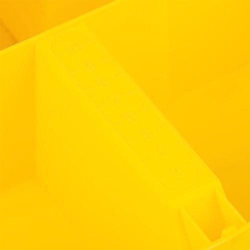 Bucket Boss Bucket Stacker Small Parts Tray in Yellow, 15051