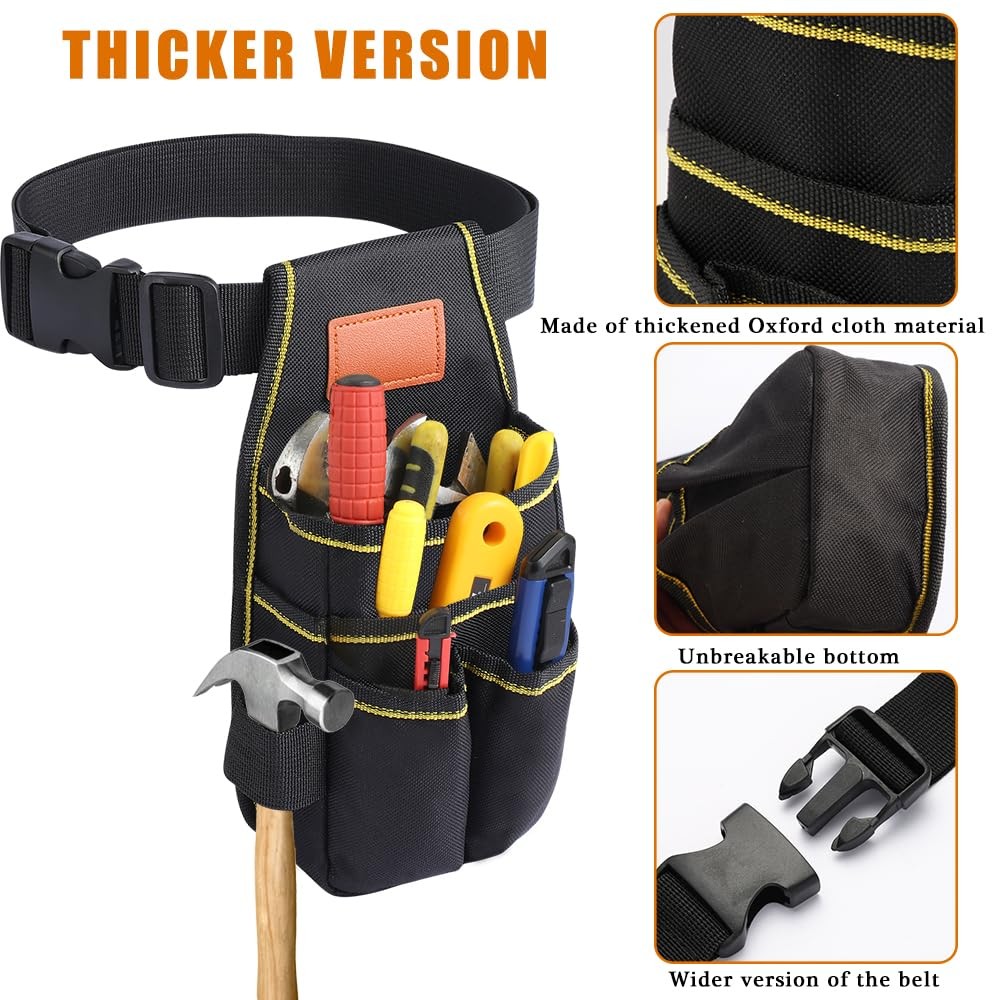 Universal Small Tool Pouch, Small Tool Bag, Tool Pouch with Belt, Industrial …