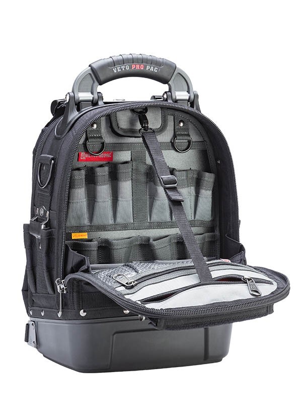 Veto Pro Pac Tech Pac MC Blackout Compact Full Featured Tool Bag