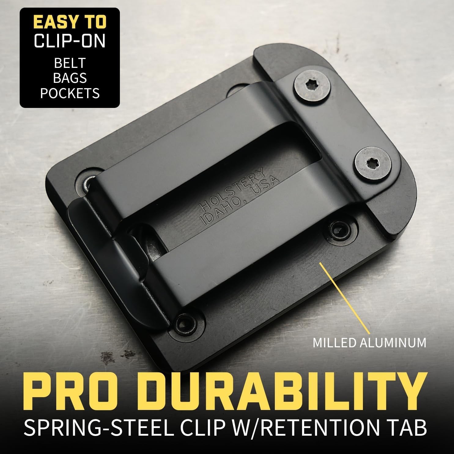 PinPal Pro | Universal Tool Holster Gravity Locking ClipOn Tool Belt Holder …