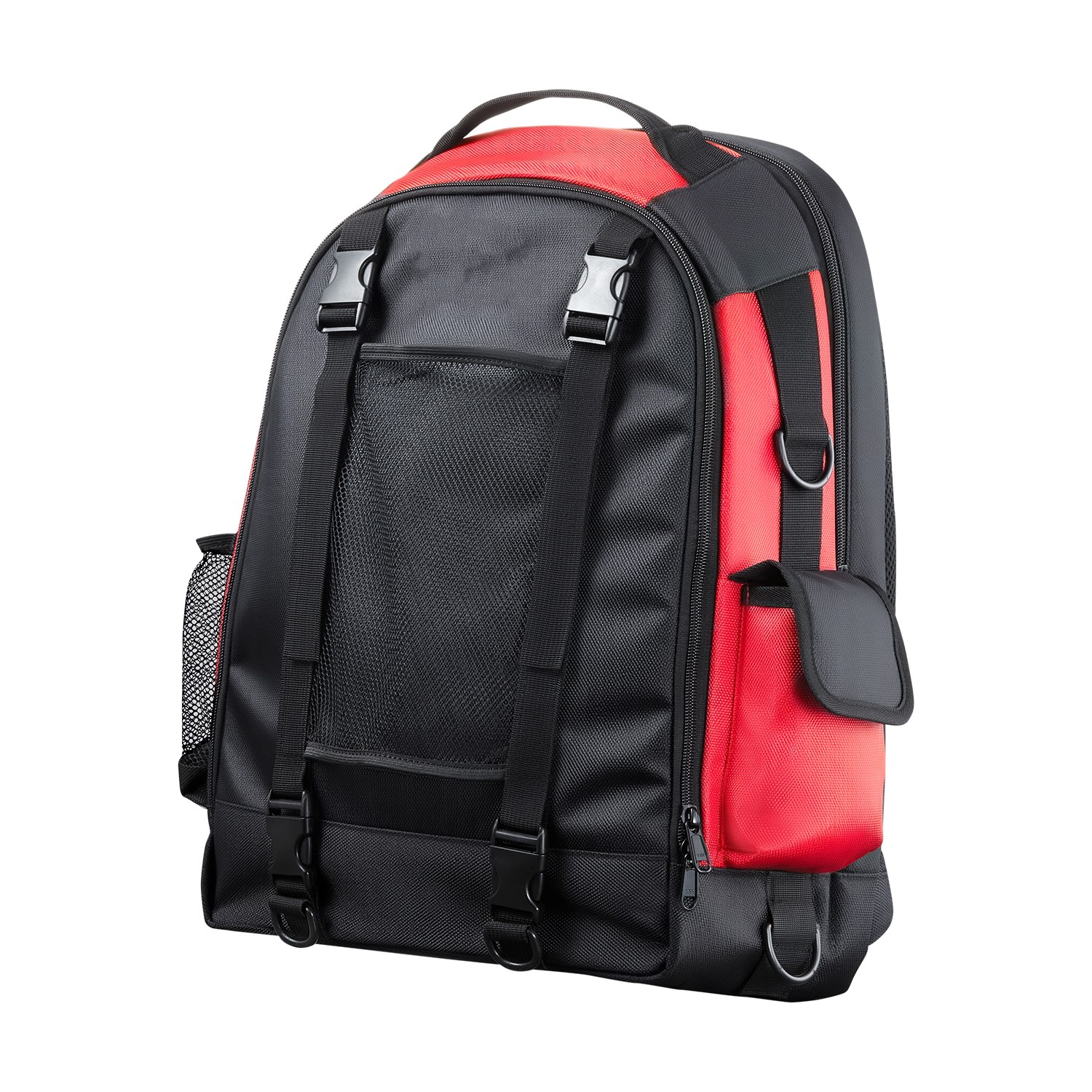 25.2L Welding Backpack 1680D Polyester Welder Backpack for Tool and Helmet