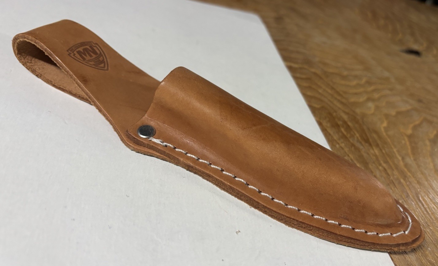 new McGuire-Nicholas MN Saddle Leather Plier Belt Holder Tool Pouch Work A67