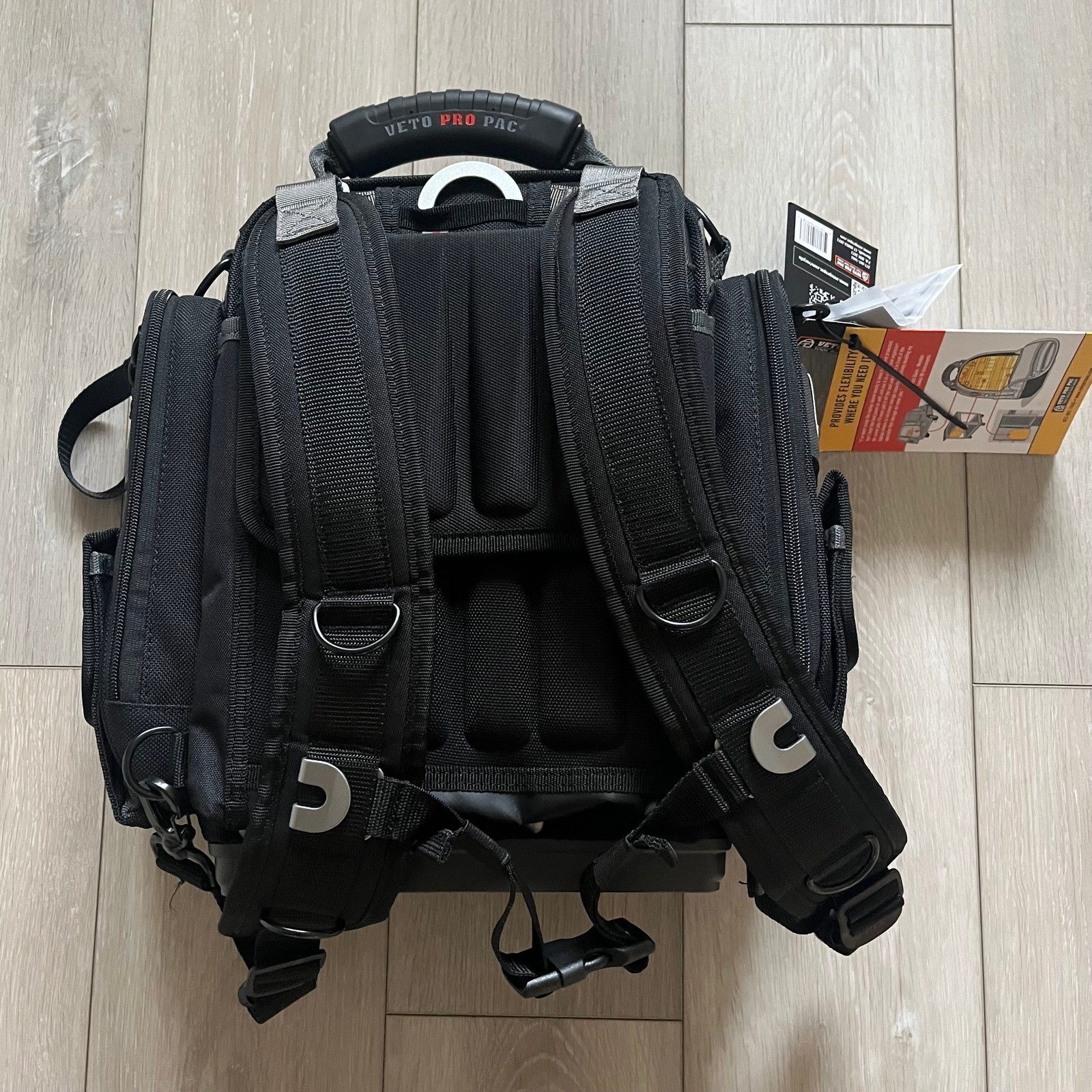 NEW Veto Pro Pac MB5B (Extra Large Tool/Meter Bag) Work Bag Black
