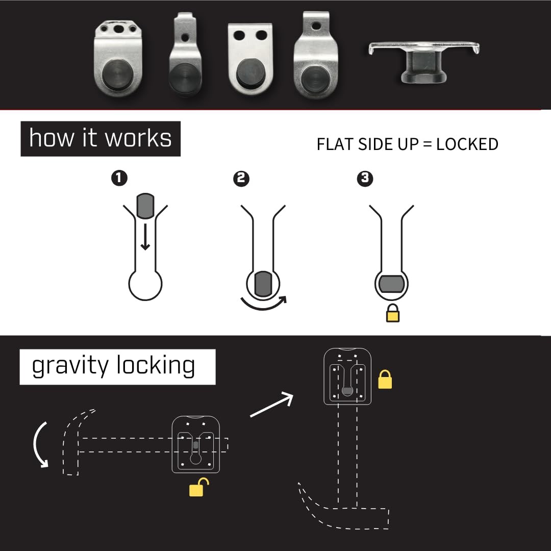 Universal Tool Holster Gravity Lock Clip Belt Holder for Drills Impacts