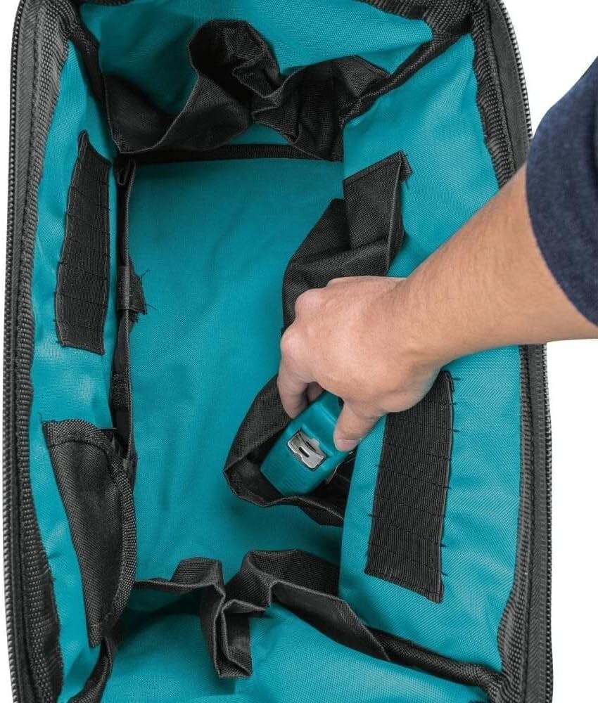 NEW GENUINE Makita 14″ x 8″ x 10″ Contractor Tool Bag 831253-8 industrial fabric