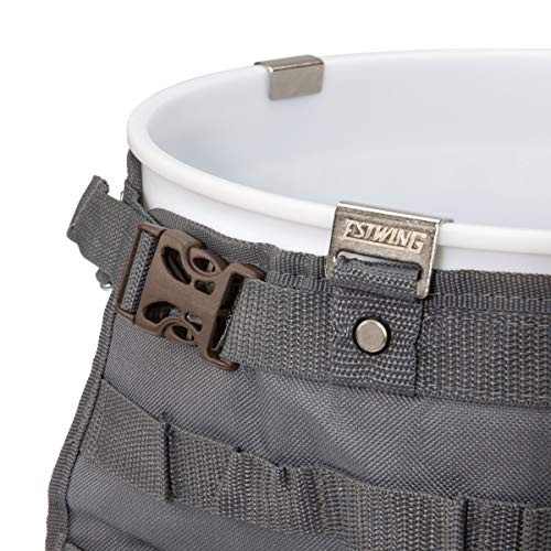 28-Compartment Tool Organizer Bag – 5-Gallon Bucket, Heavy-Duty, Durable Polyest