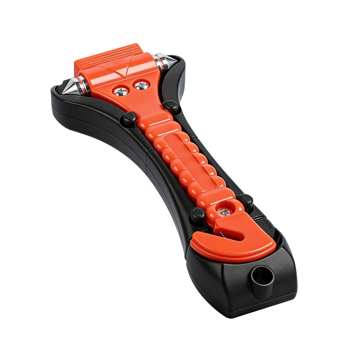 2-Pack Car Emergency Escape Tool Window Breaker Hammer Seat Belt Cutter Orange