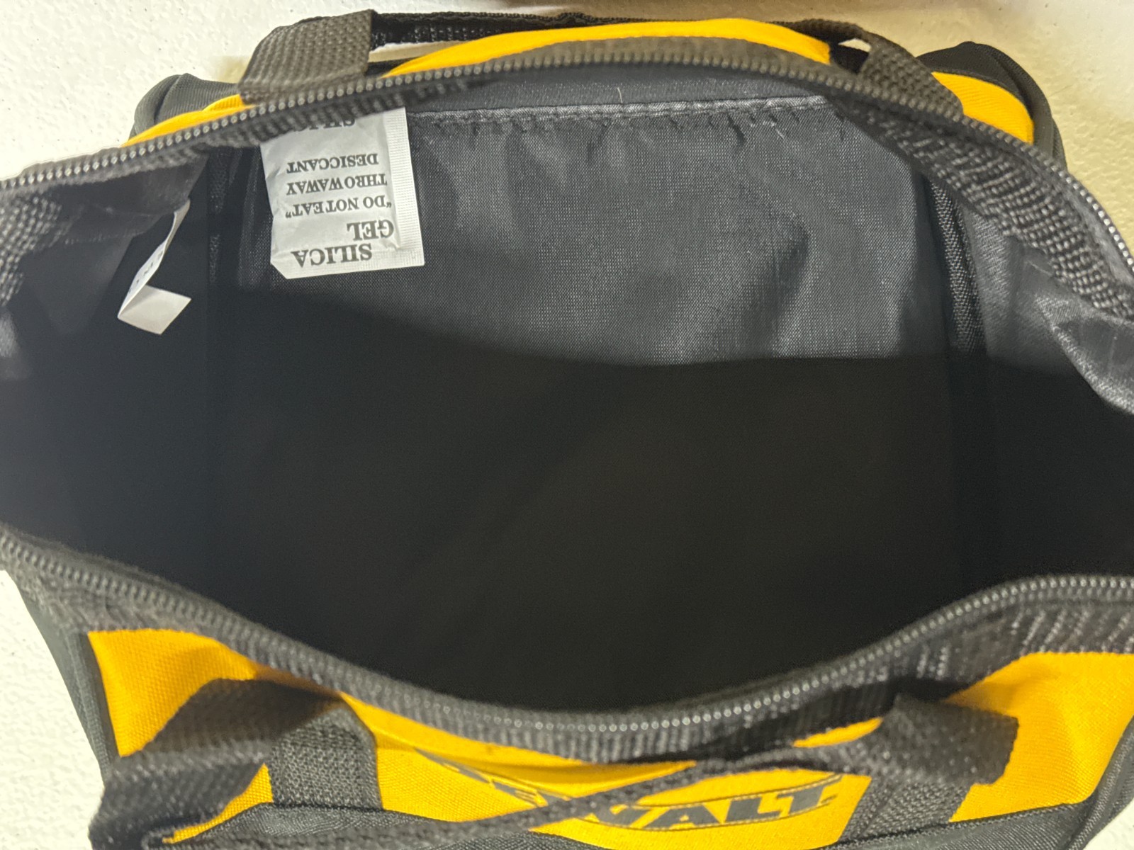 Lot Of 2- DeWalt 9″ X 9″ X 8″ Small Canvas Tool Bag. TWO BAGS