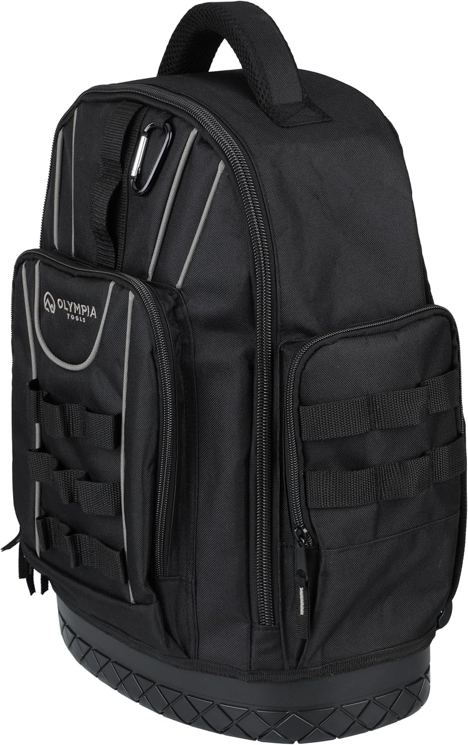 Heavy-Duty 17.5″ Tool Organizer Backpack with Padded Straps for Comfort
