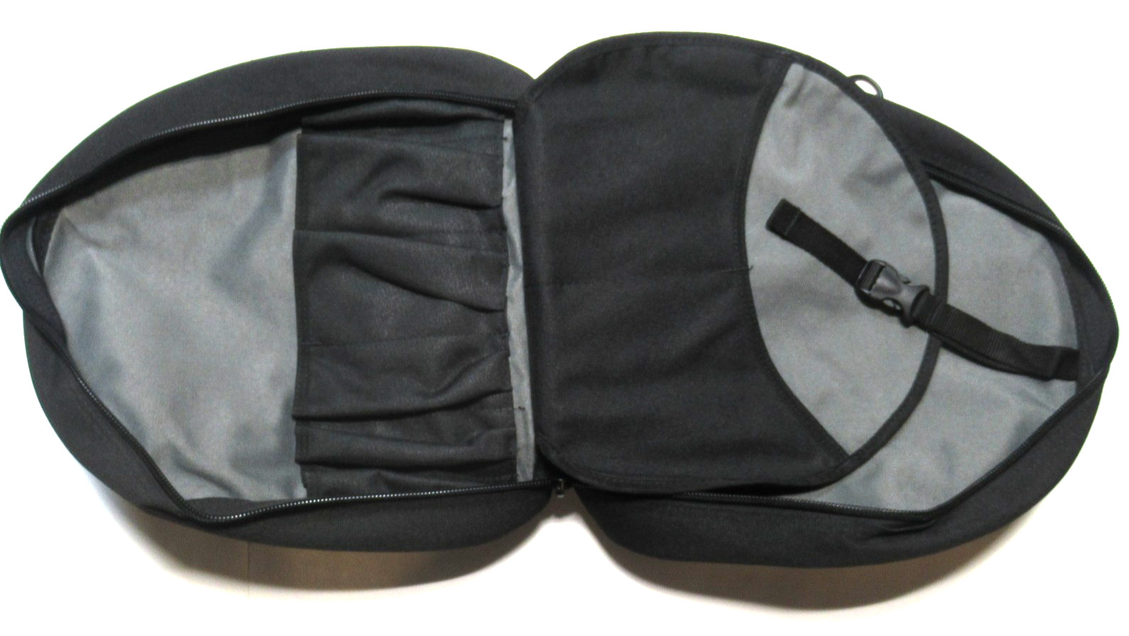 EUC Duluth Trading Co Master Series Tool Bag Black Gray Canvas Vintage