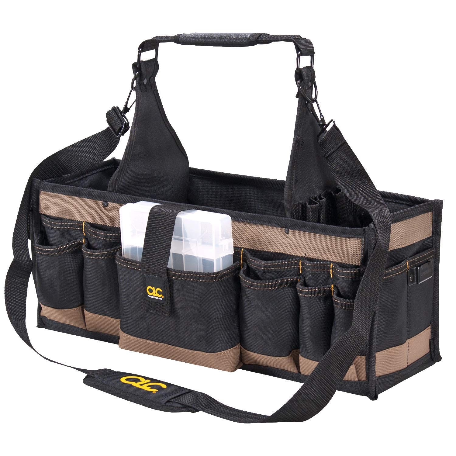CLC WORK GEAR 1530 Electrical and Maintenance Tool Carrier, 43 Pocket, Black