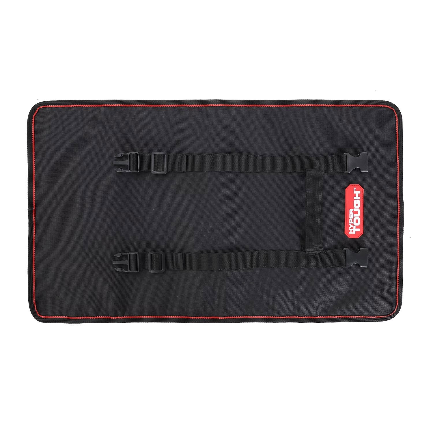 Hyper Tough Heavy Duty Tool Roll Up Bag Pouch Portable Hand Tool Storage Case