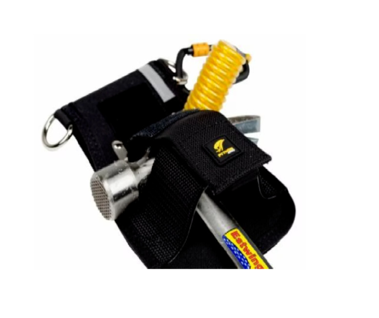 3M DBI-SALA 1500094 Hammer Holster, Belt with Hook2Quick Ring Coil Tether with