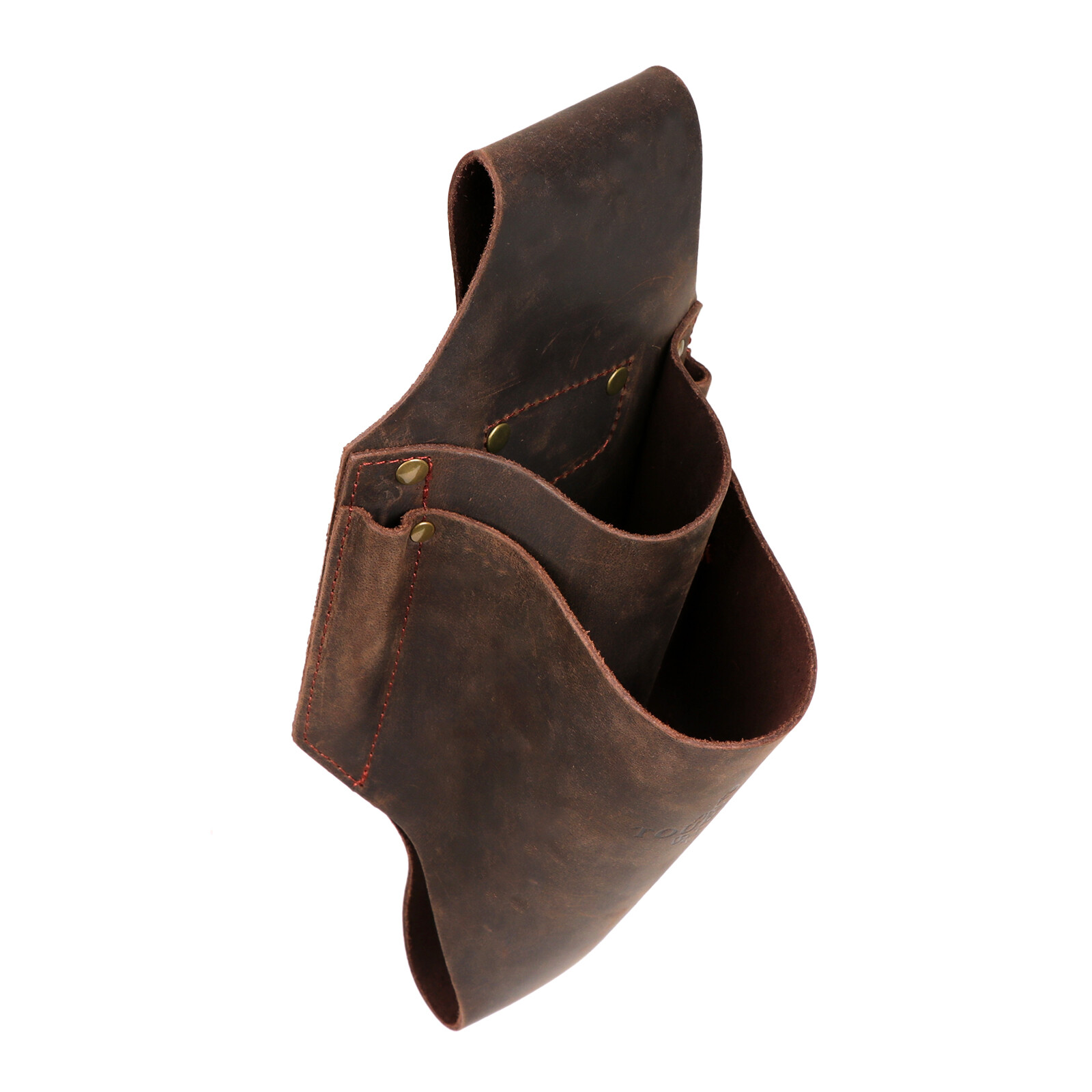 Leather Tool Holder Belt Storage Tree Logger Wedge Holster File Case Bag