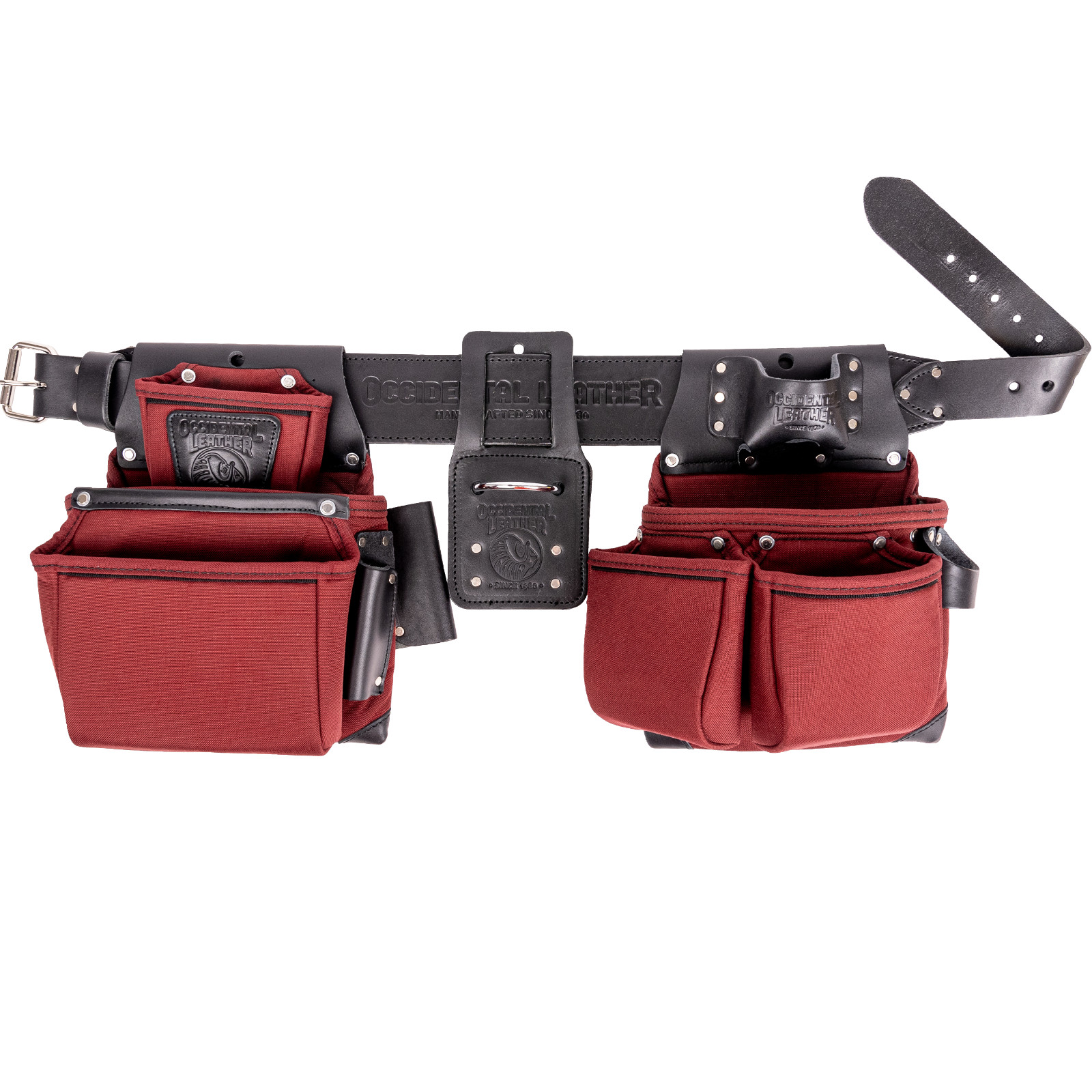 Occidental Leather R8080DB Oxy Lights 7 Bag Framer with Double Outer Bags RED