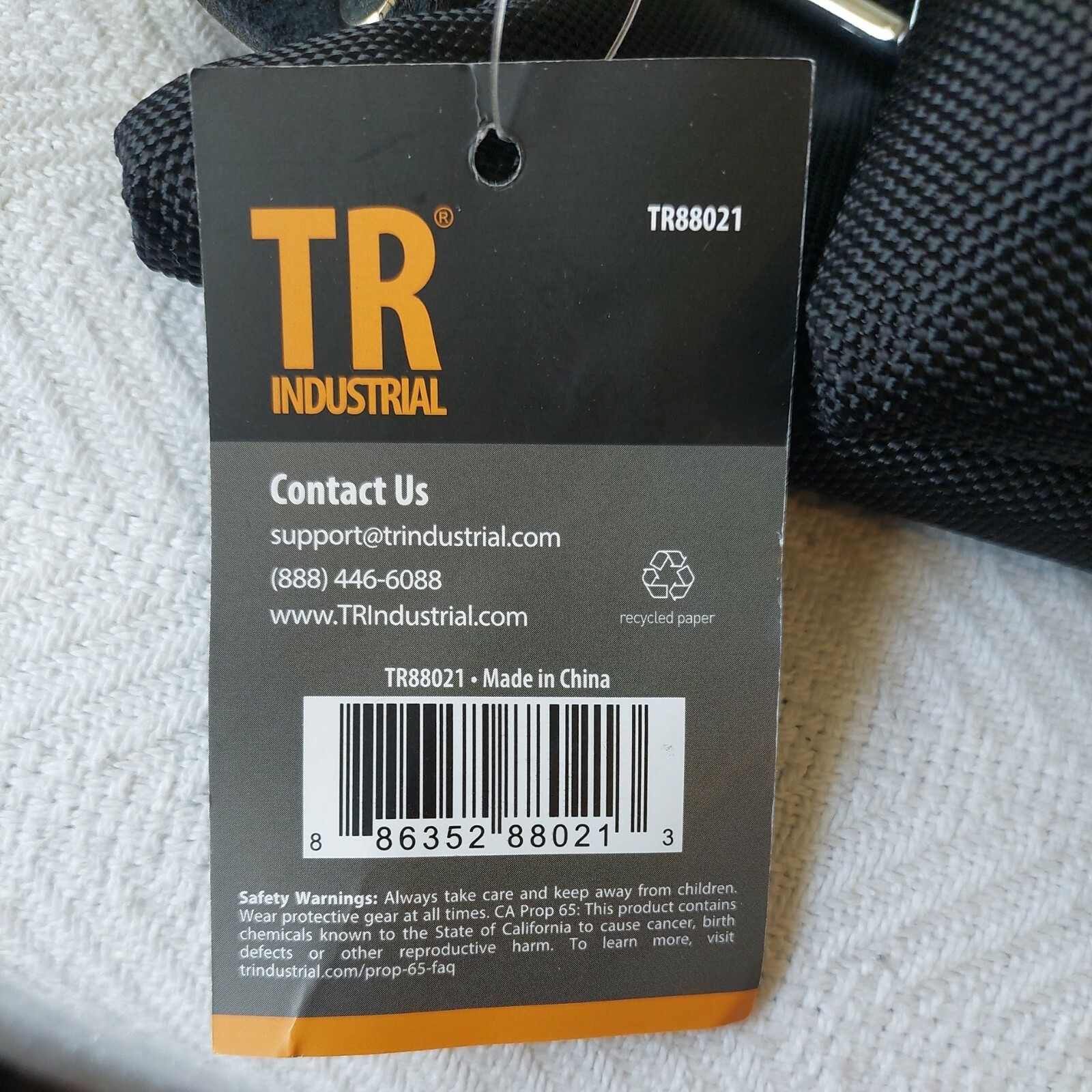 TR Industrial Tool Belt 12 Function Belt Tool Holder Nylon Canvas Model# TR88021