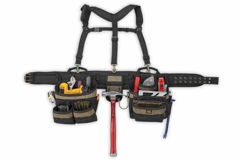 CLC Custom LeatherCraft 6714 Tool Works 5 Piece Framer’s Comfort Tool Belt