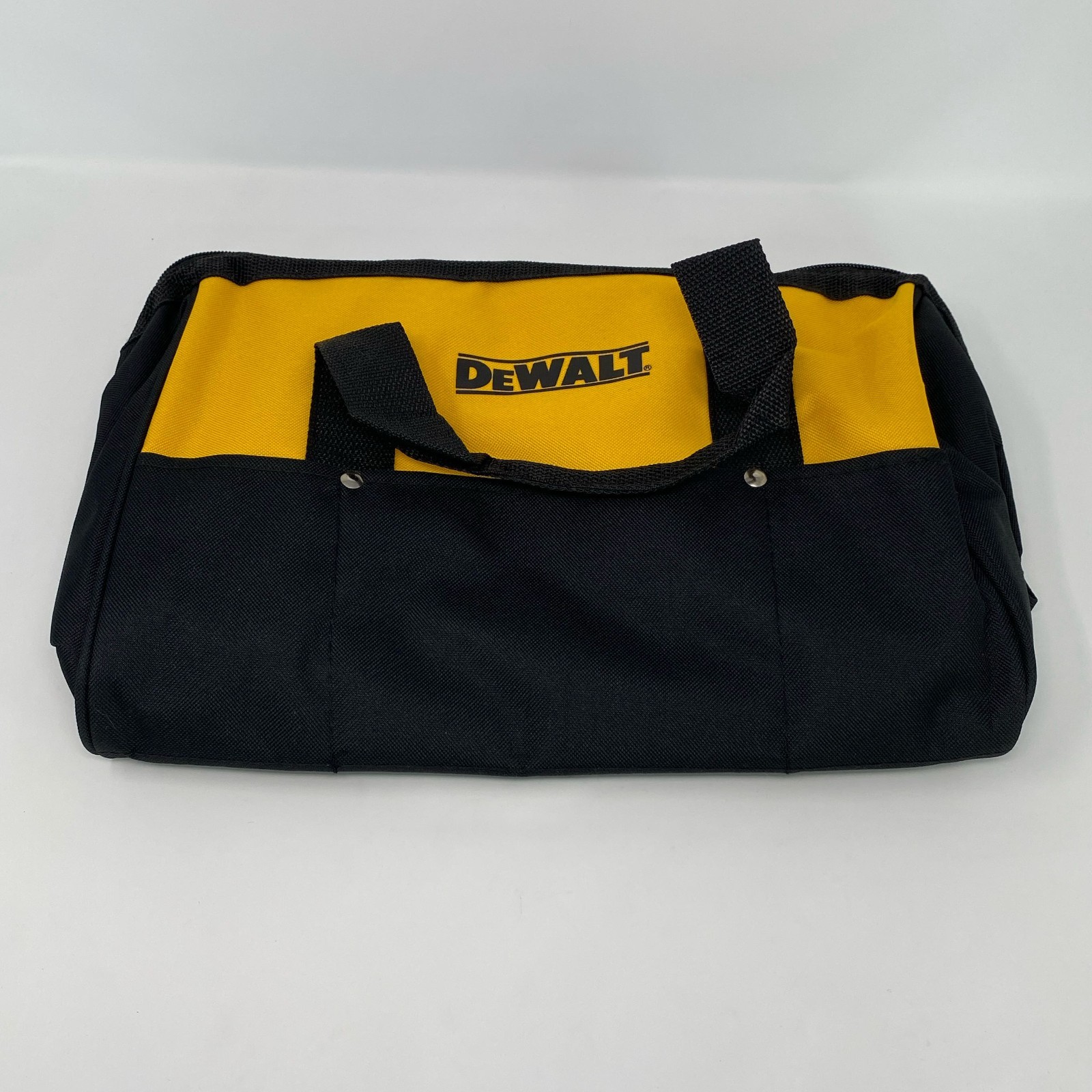 DEWALT 13x10x9 Ballistic Nylon Tool Bag N381993 Black/Yellow