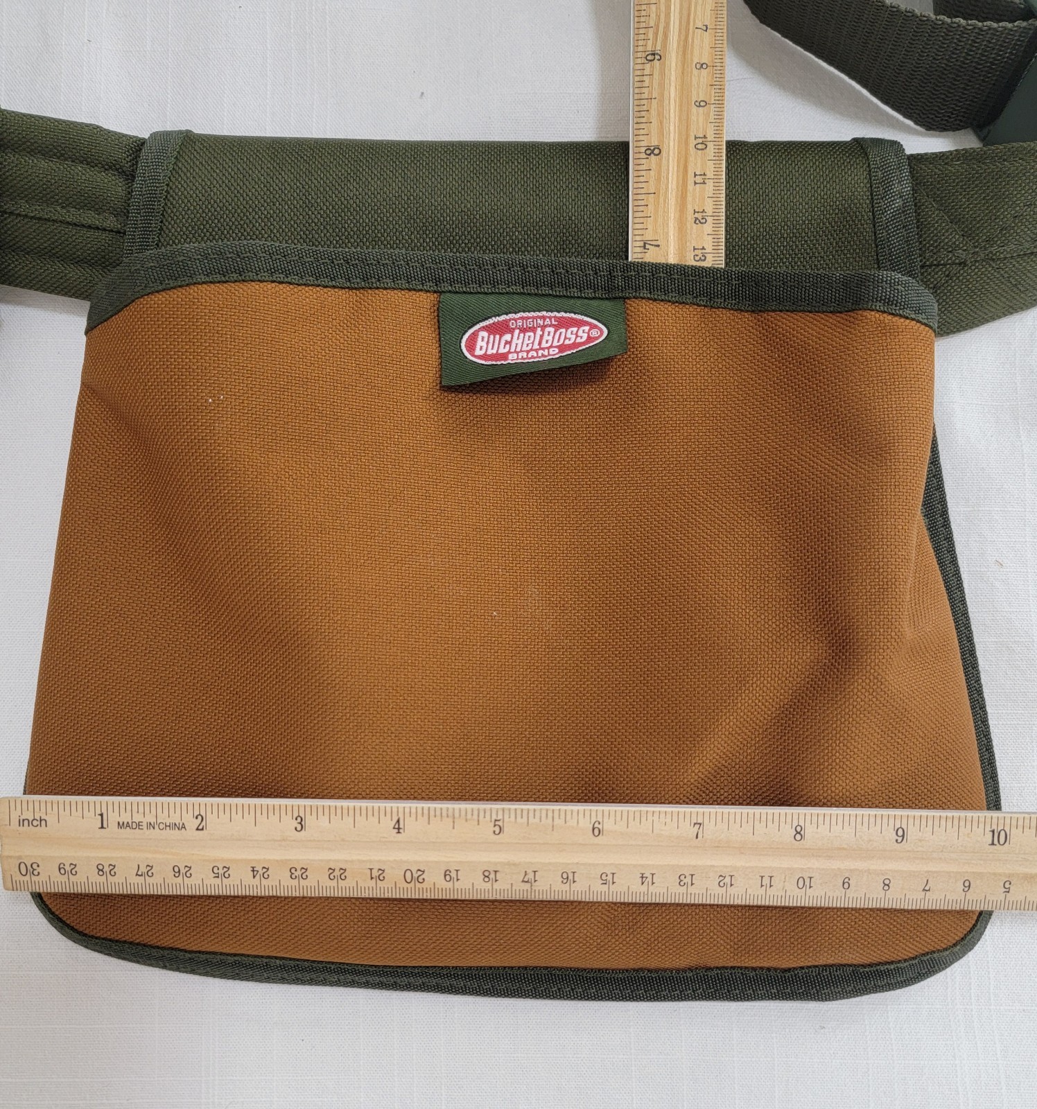 New Vintage Bucket Boss Fiskars Brand Handyman Tool Belt Pouch 90s Original NOS
