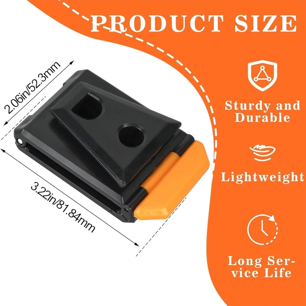 Tool Belt Clip for ToughBuilt Tool Belt & Pouches Compatible with TOU-CT Models