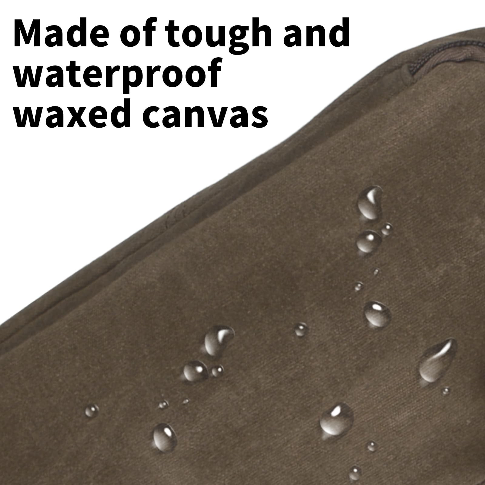 Multipurpose EDC Pouch Pen Case, Waxed Canvas EDC Bag, Small Tool Bag Pen Pou