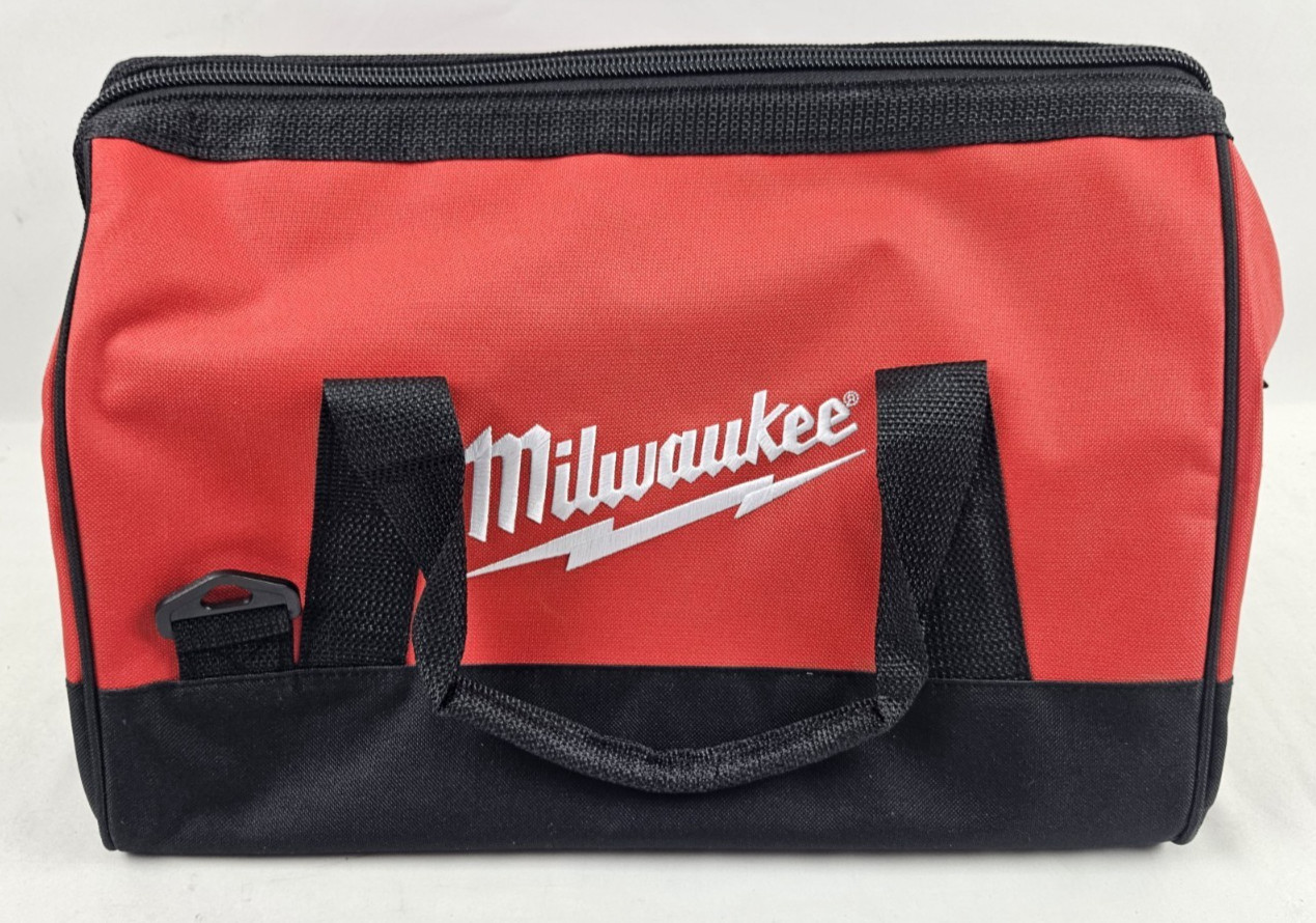 Milwaukee Canvas Large Contractor Tool Bag (approx. 16″ x 10″ x 10″) 902189011