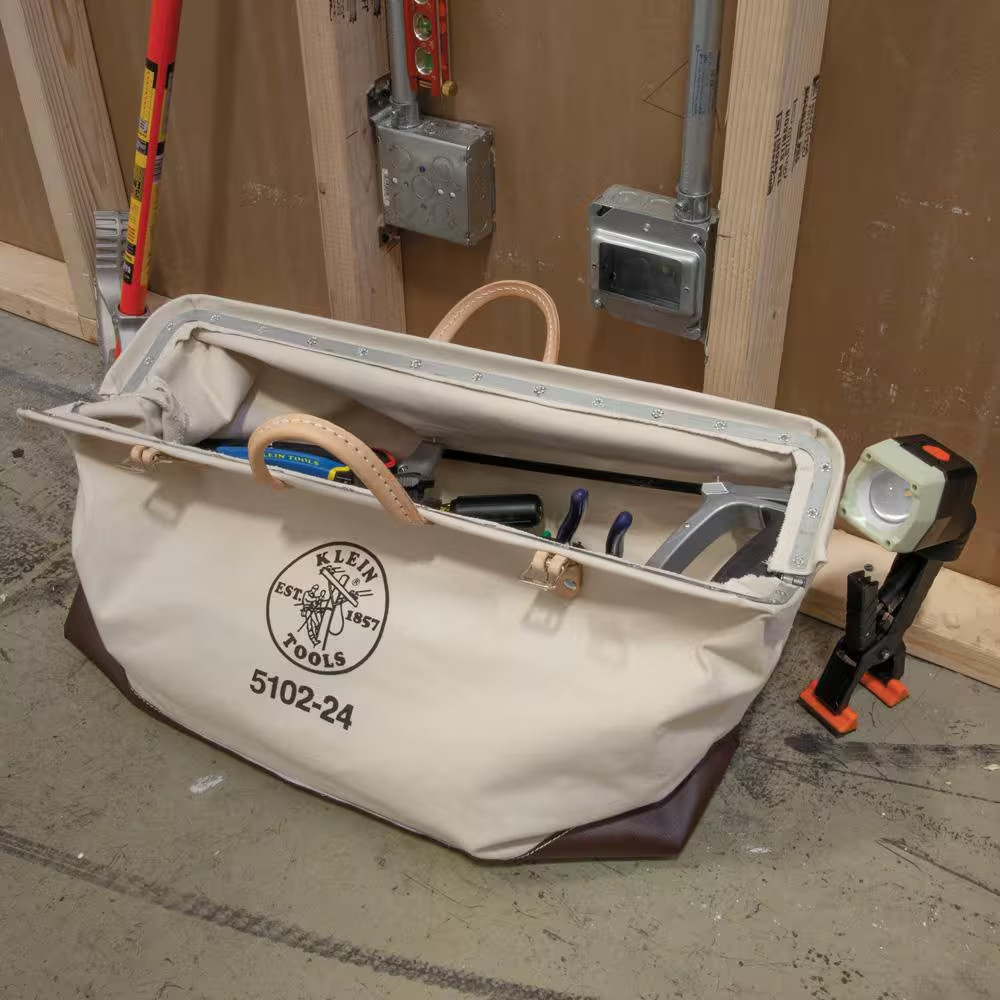 24 In. Canvas Tool Bag