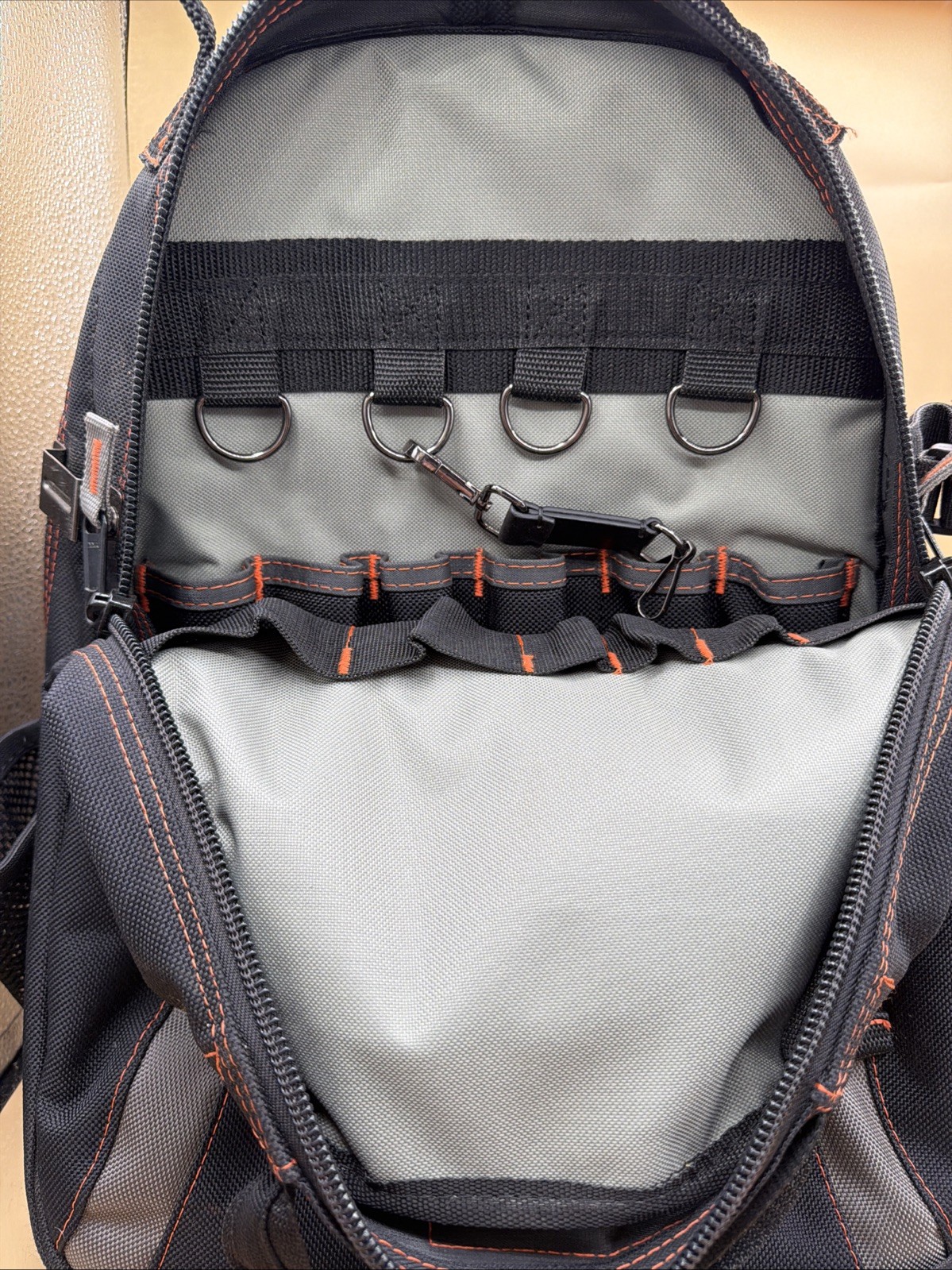 Ergodyne Arsenal 5843 Tool Backpack Dual Compartments Black Regular