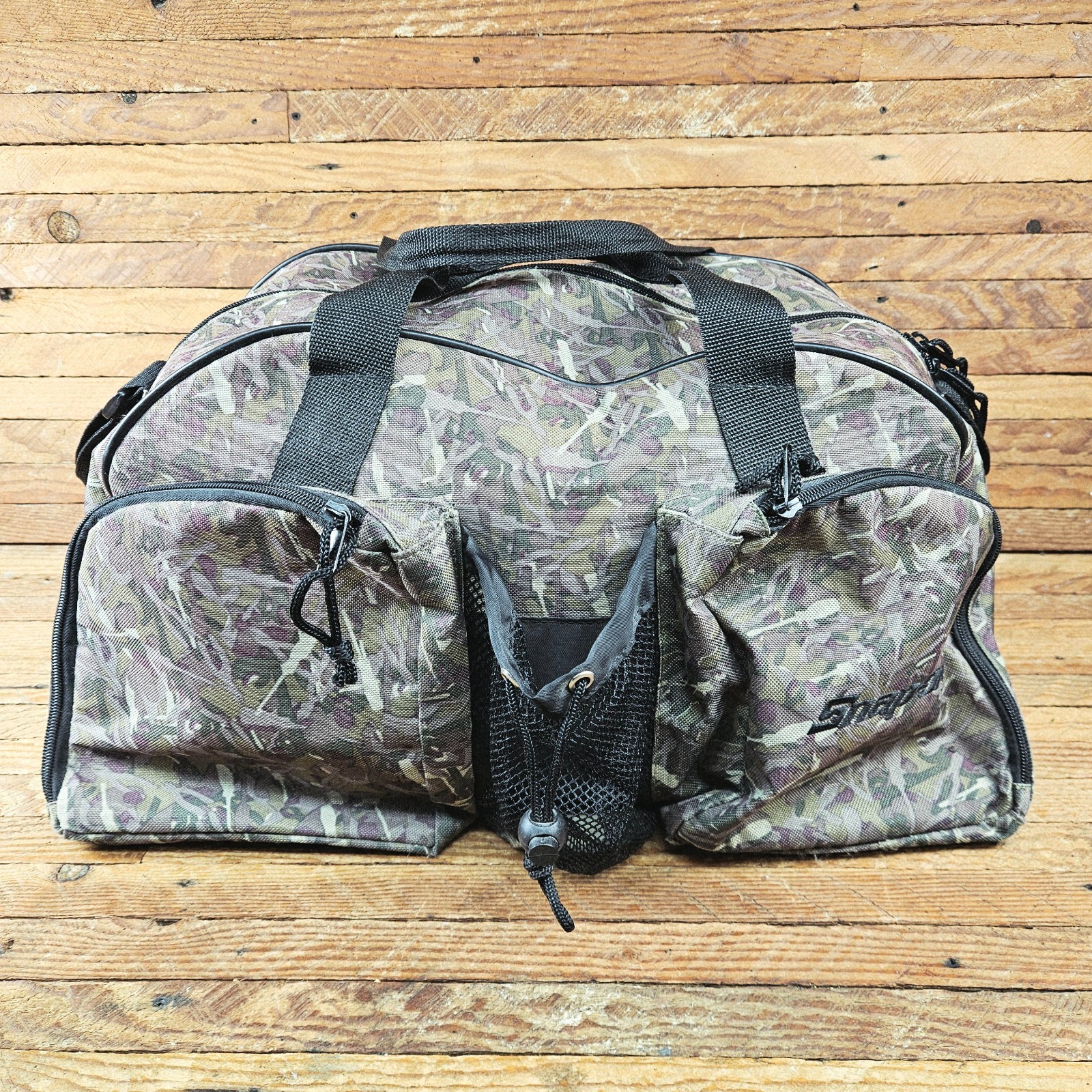 Vintage Snap-on tool Tool Camouflage Tool Bag w/Handles Zipper Closure Range Bag